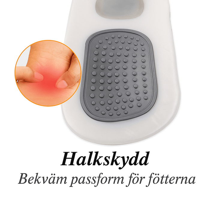 Kroppsbutiken Hælbøjning Hælfodsstøtte til pronation (x4)