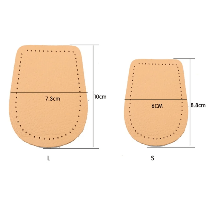 Kroppsbutiken Hælpolstringer Hæl (PU-læder)