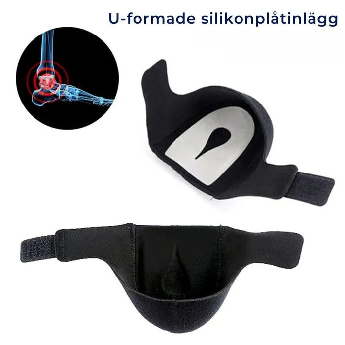 Kroppsbutiken Hælpolstringer Hælskinne hælspore (1 par)