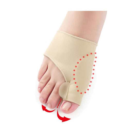Kroppsbutiken Hallux valgus Beige / 35-38 (S) Tåbeskytter (hallux valgus)