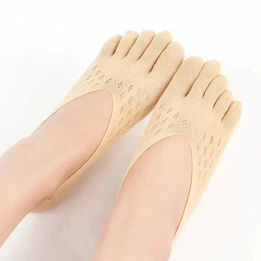 Kroppsbutiken Hallux valgus Beige Tåstrømper (bunion støtte)