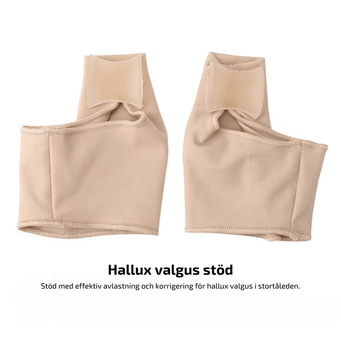 Kroppsbutiken Hallux valgus Tåbeskytter (hallux valgus)