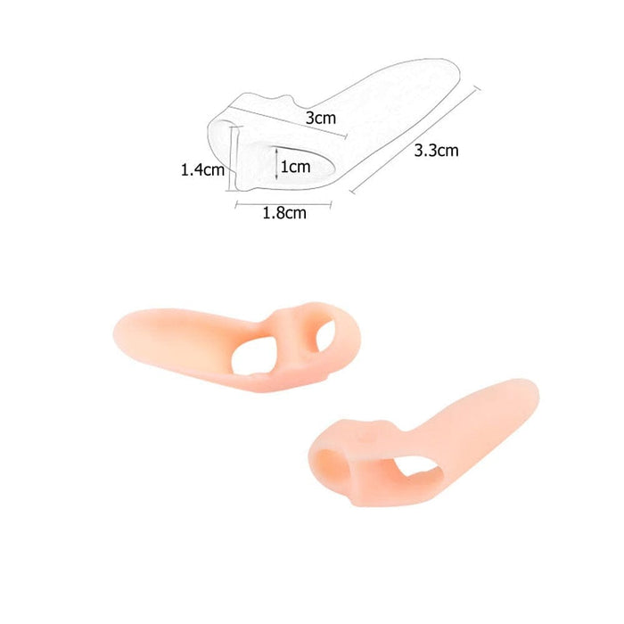 Kropsbutikken Hallux Valgus Hvid Tåseparator i gel Børn (2 stk)