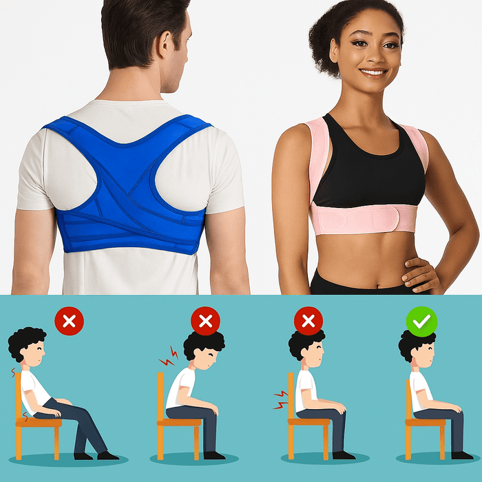 Kroppsbutiken Haltung Holdningsvest (øvre ryg)