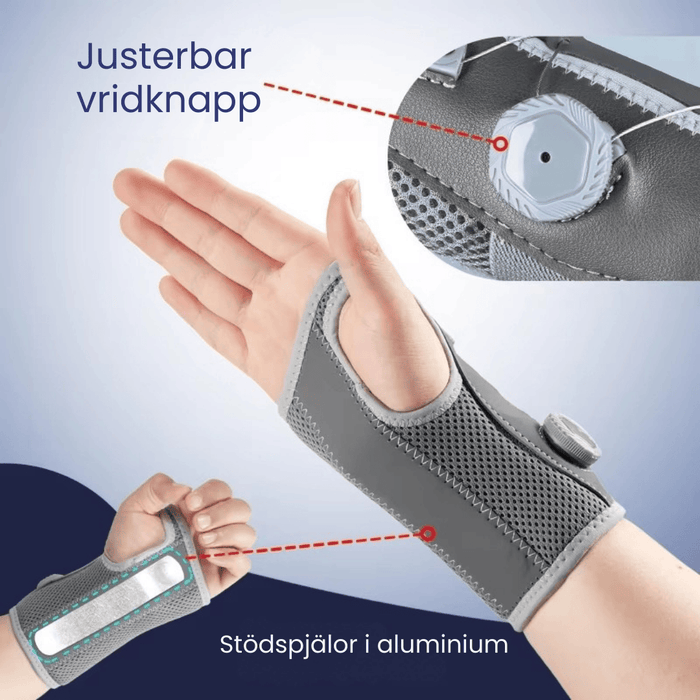 Kroppsbutiken Håndholdt støtte Håndledsstøtte Komfort (Justerbar)