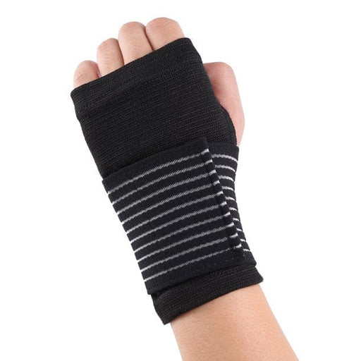 Kropsbutikken Håndholdt støtte Sort Håndstøtte (elastisk)