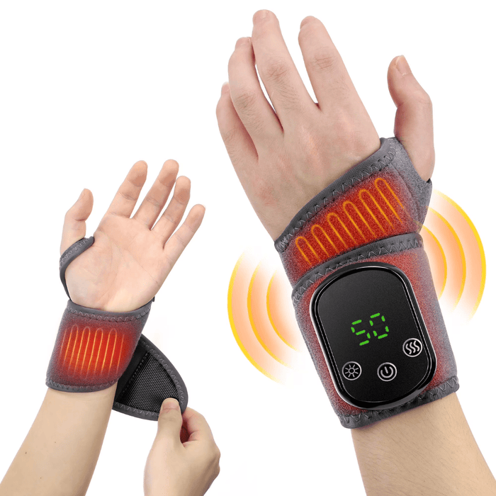 Kroppsbutiken Håndholdt støtte Standardtitel Håndledsmassageapparat med varme og vibration