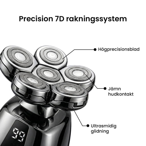 Kropsbutikken 7D hovedbarbermaskine