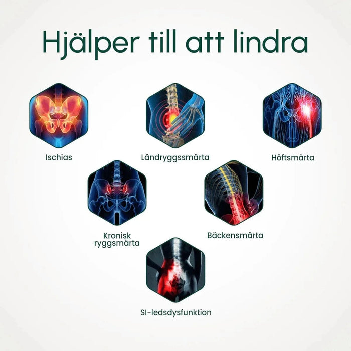 Kroppsbutiken Hofte støtte Hoftebælte (støtte til hofte og lænd)