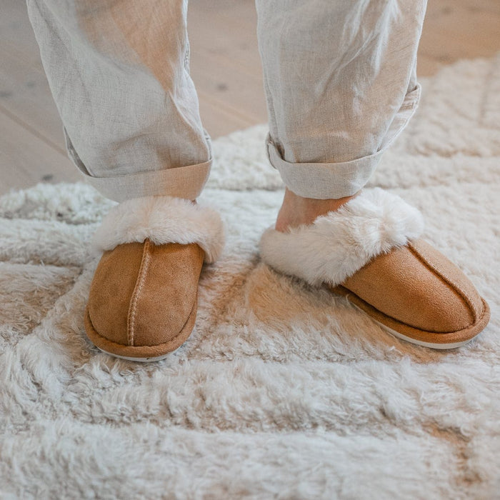 Kroppsbutiken Innetoffler Varmforede indetøfler