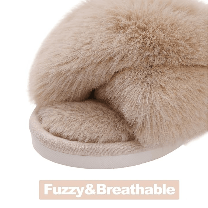 Kroppsbutiken Innetoffler Vinterstøvler fluffy