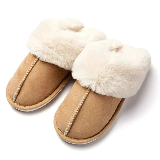 Kroppsbutikken Indendørs slippers 36-37 / Brun Varmforede indendørs slippers