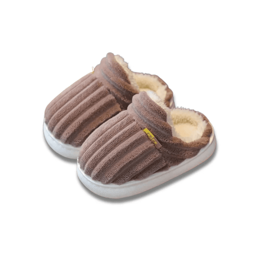 Kropsbutikken Indendørssko Brun / 22-23 Vintertoffel barn (slip-on)