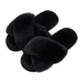 Kroppsbutikken Indendørssko Sort / 36-37 Vinterstøvler fluffy