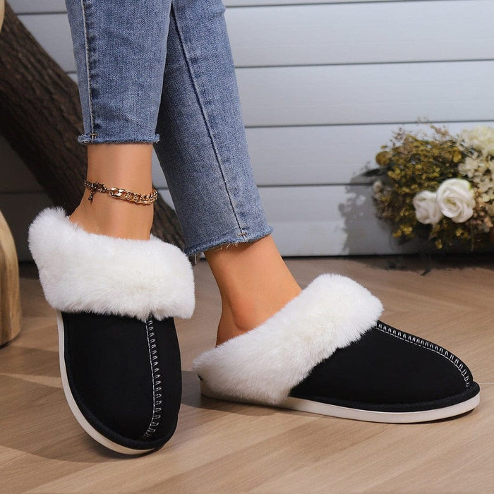 Kroppsbutiken Indendørs slippers Varmfoderede indendørs slippers
