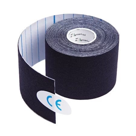 Kropsbutikken Kinesiologitape Sort Kinesiotejp (5 meter)