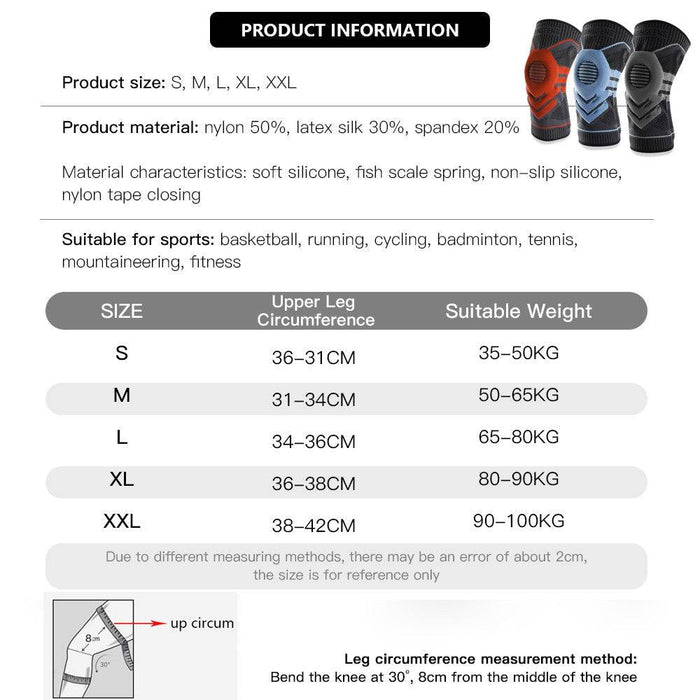 Kroppsbutiken Knæbeskytter Knæbeskytter (meniskstøtte)