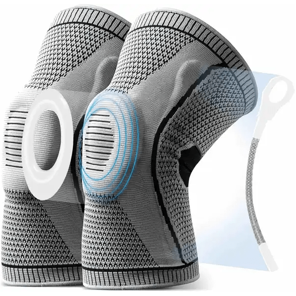 Kroppsbutiken Knæstøtte Knæbeskytter (elastisk støtte)