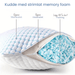 Kroppsbutiken kødkugle Standardtitel Kølende pude med bambusfiber og memory foam
