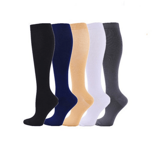 Kroppsbutiken kompressionsstrømper 34-39 Kompresstrømper (5 par) 20–30 mmHg