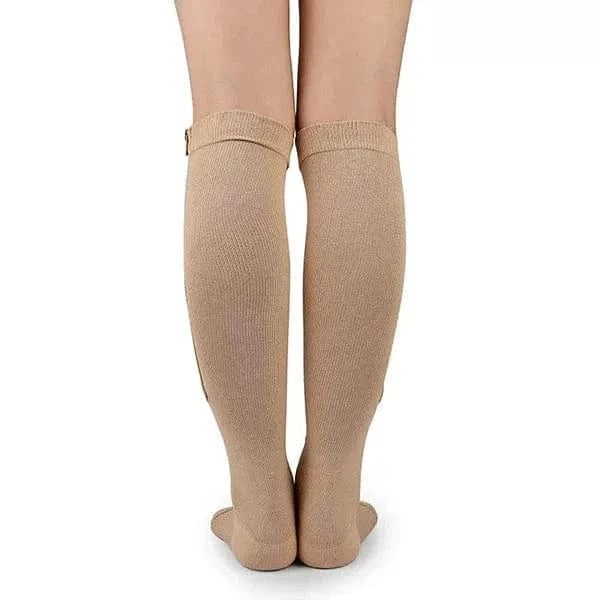 Kroppsbutiken kompressionsstrømper Kompressionsstrømper (lynlås)