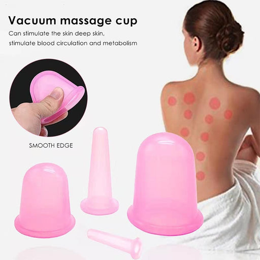 Kropsbutikken Cuppingmassage Cuppingmassage Sæt (4 stk)