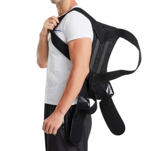 Kroppsbutiken Kropsholdning Holdningsvest med rygstøtte