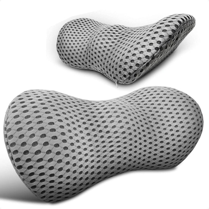 Kroppsbutiken Lænderygskudde Grå Lænderygskudde (hukommelsesskum)