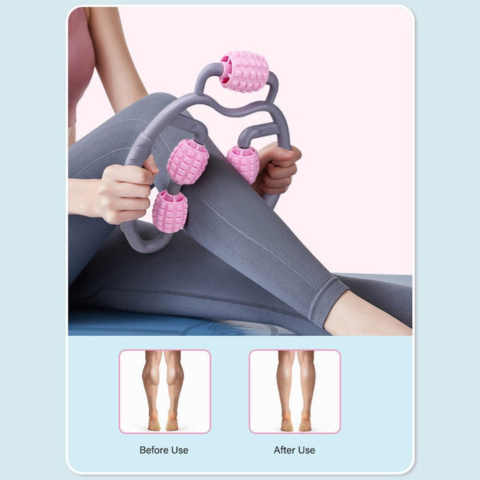Kroppsbutiken Massage Grå/blå Multi massageroller