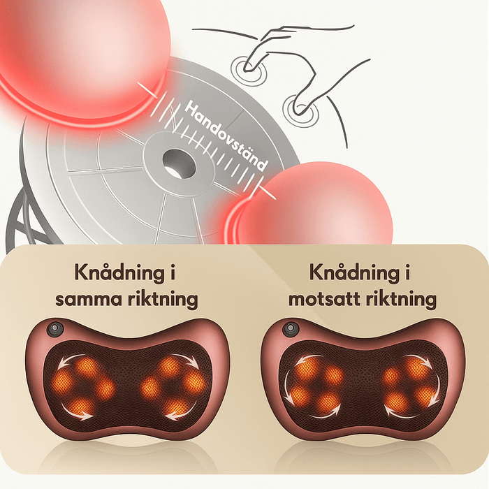 Kropsbutikken Massage Massagepude med magnetterapi
