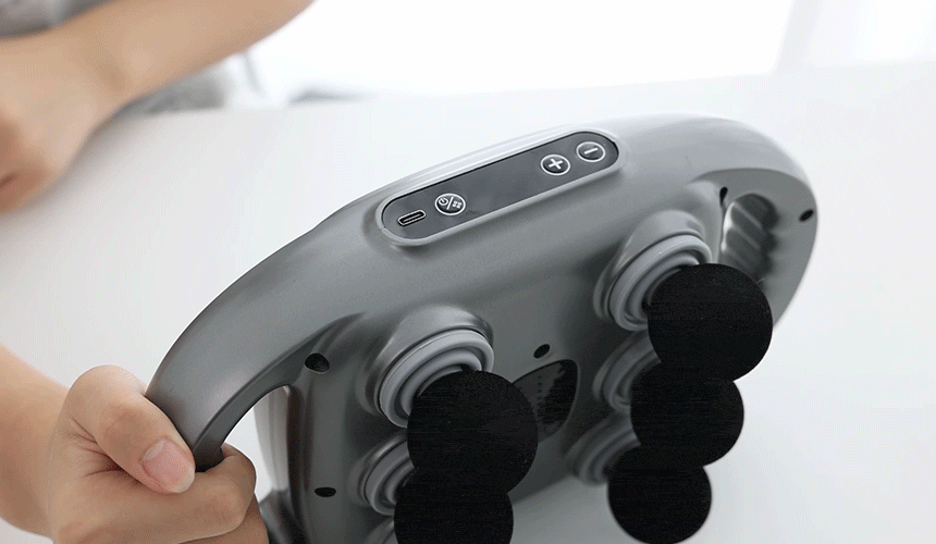 Kroppsbutiken Massage Standardtitel Massagepistol MAX (6-hoveder)
