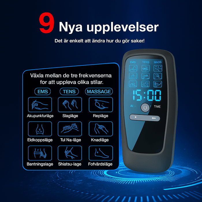 Kroppsbutiken Massage Standardtitel Muskelstimulator (TENS & EMS)