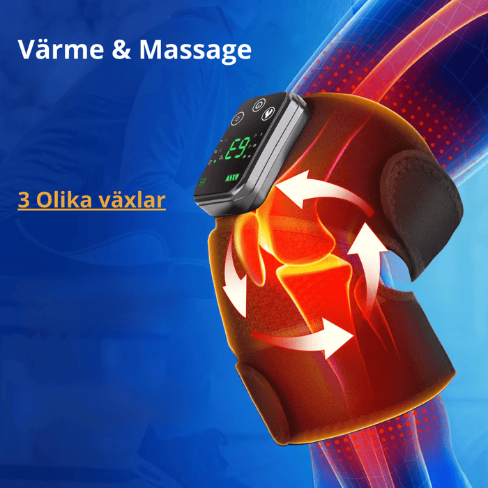 Kroppsbutiken Massage Varme-massageredskaber til knæ og skuldre