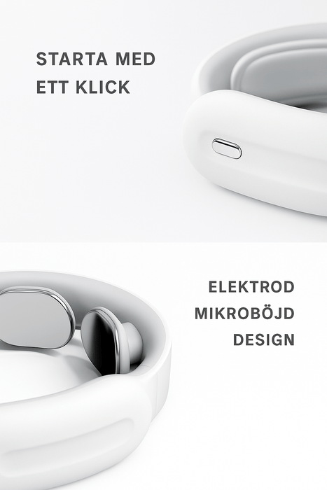 Kroppsbutiken Massager Nakkemassageapparat (varme og puls)