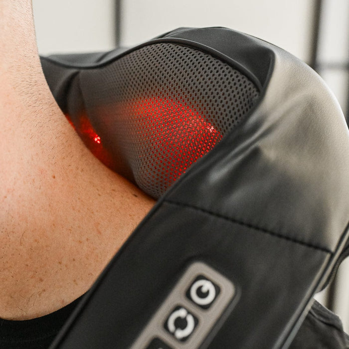 Kroppsbutiken Nakkemassage Standardtitel Shiatsu massager til nakke og ryg med varme