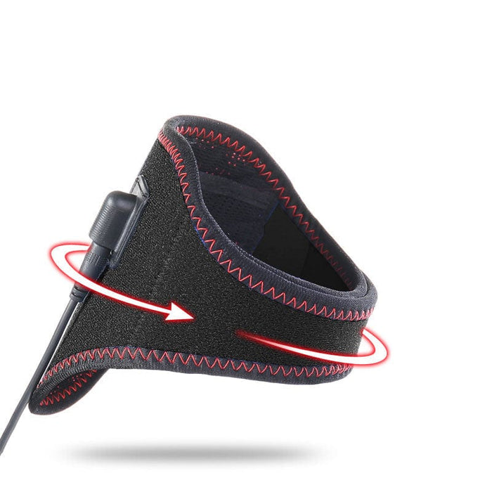 Kroppsbutiken Nakkestøtte Sort Nakkevarmer (USB, varmeindstilling)