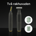 Kropsbutikken Næsehårstrimmer med LED-belysning