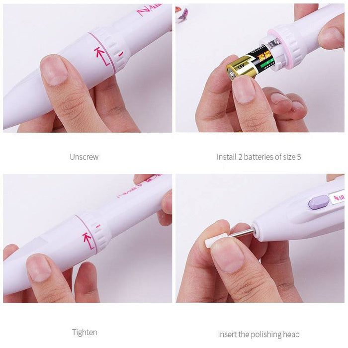 Kroppsbutiken Neglepolerer Standardtitel Elektrisk neglepolerer