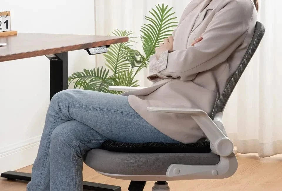 Kroppsbutiken Sædehynde Gelpude med blødt betræk