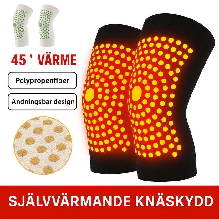 Kroppsbutiken Selvvarmende knæbeskyttelse