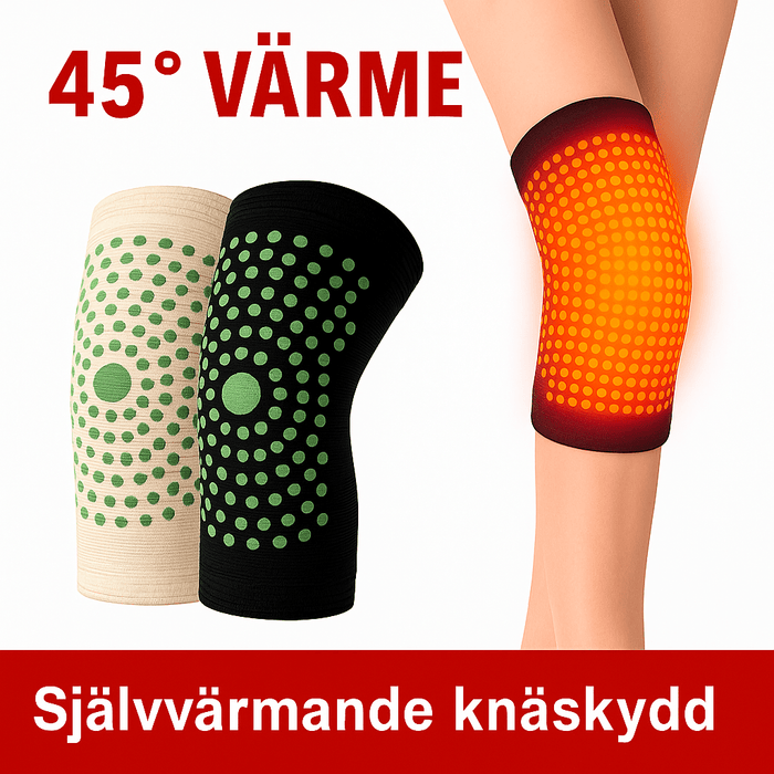 Kroppsbutiken Selvvarmende knæbeskyttelse