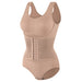 Kroppsbutiken Shapewear Beige / M Kropsformer med korsetdesign