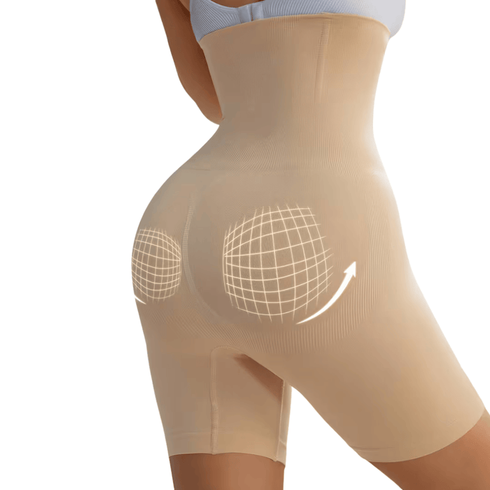 Kroppsbutiken Shapewear Højtaljede kropsformende shorts