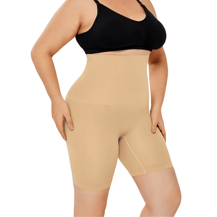 Kroppsbutiken Shapewear Højtaljede kropsformende shorts