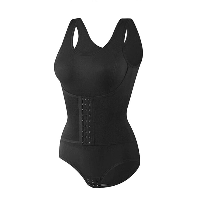 Kroppsbutiken Shapewear Sort / M Kropsformer med korsetdesign