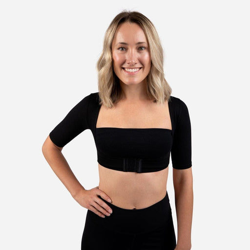 Kropsbutik Shapewear Sort / Small Overarmsformere og støtte til holdning
