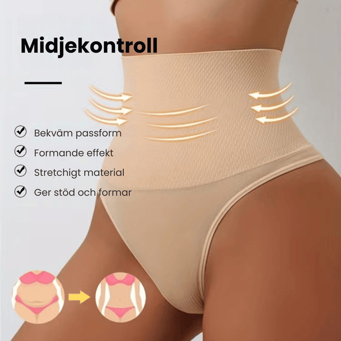 Kroppsbutiken Shapewear Taljeformende shapetrusse