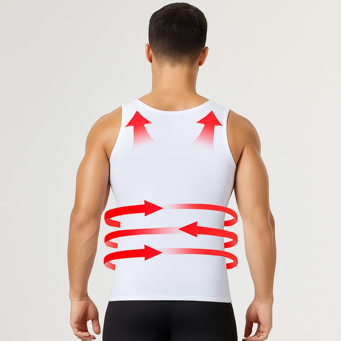 Kroppsbutiken Shapewear Undertrøje (slankende herremodel)