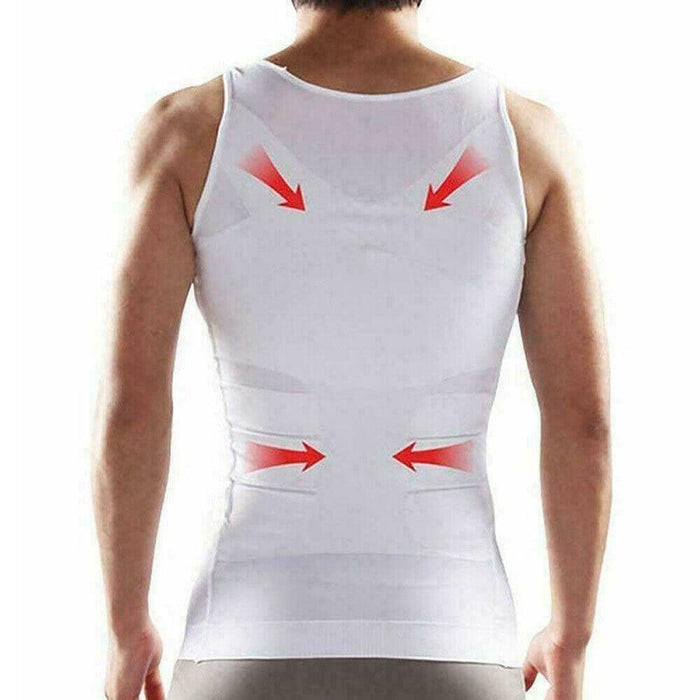 Kroppsbutiken Shapewear Undertrøje (slankende herremodel)