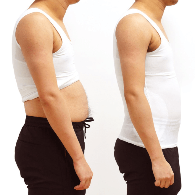 Kroppsbutiken Shapewear Undertrøje (slankende herremodel)